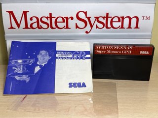 Super Monaco GP II Sega Master System CIB