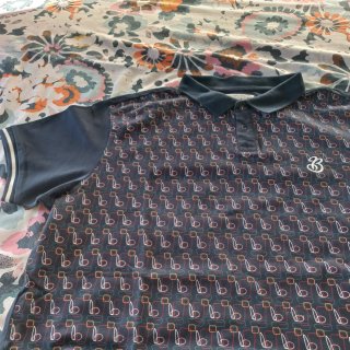 Polo manga corta azul marino talla XL