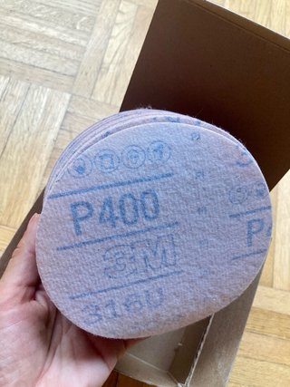 Discos Abrasivos 3M Hookit P400 (50 uds)