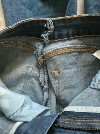 Pantalón vaquero arreglado, S