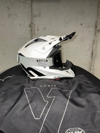 Casco Airoh Aviator Ace 2 Offroad + Gafas Raven
