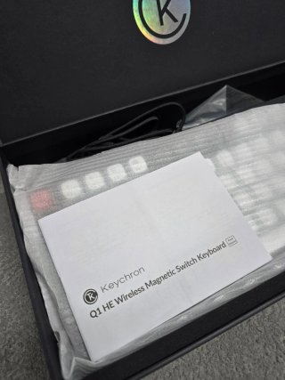 Teclado Keychron Q1 HE Negro/Blanco