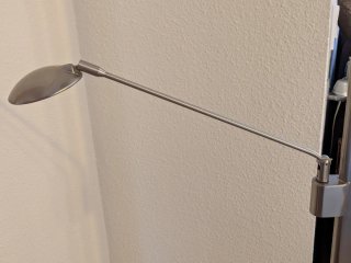 Lámpara de pie moderna metal