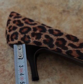 NUEVOS (36) Zapatos Salón Tracha Leopardo