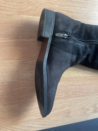 Botas altas terciopelo negras talla 39
