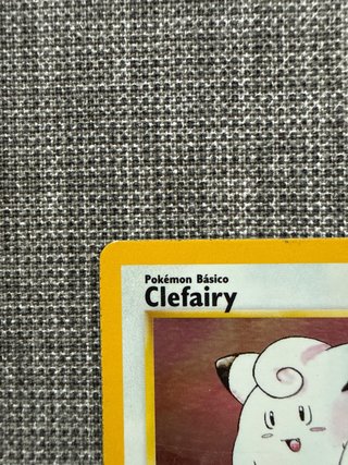 Clefairy Holo 1ra Edición Pokémon Carta