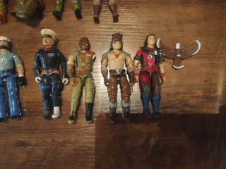 Lote Figuras Acción G.I. Joe 26figuras de8-12unida