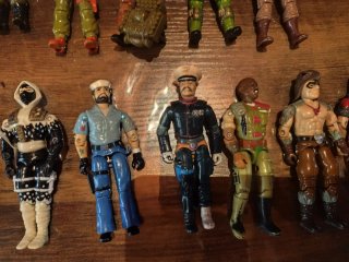 Lote Figuras Acción G.I. Joe 26figuras de8-12unida