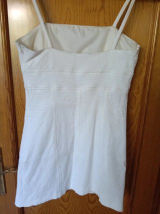 Vestido blanco de tirantes