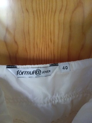 Vestido blanco de tirantes