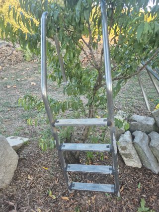Escalera de piscina acero inoxidable