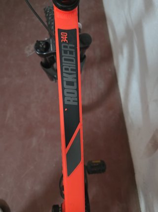 Bicicleta Montaña B-TWIN ROCKRIDER Naranja