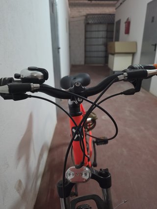 Bicicleta Montaña B-TWIN ROCKRIDER Naranja