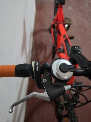 Bicicleta Montaña B-TWIN ROCKRIDER Naranja