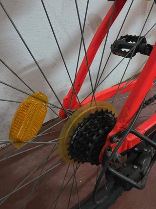 Bicicleta Montaña B-TWIN ROCKRIDER Naranja