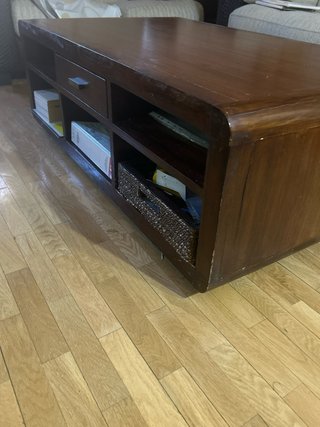 Mesa centro madera Banak Importa
