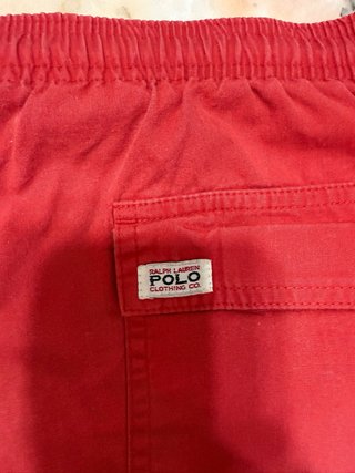 Pantalón Polo Ralph Lauren Taglia L Rosso