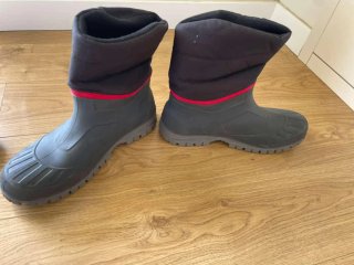 Botas de agua/nieve/seguridad negras