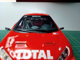 1/18 ACC 3d : 2 Retrovisores Peugeot 206 Rally WRC