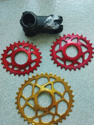 Platos Ovalados Absolute Black Shimano 12spd