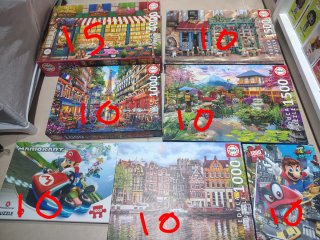 Lotes de Puzzles Educa y Winning Moves
