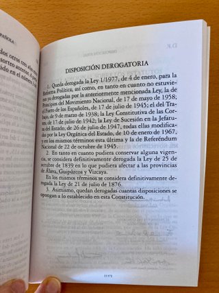 Libro Constitución Española