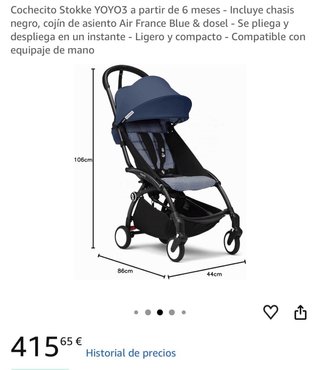 Cochecito Yoyo Babyzen Air France