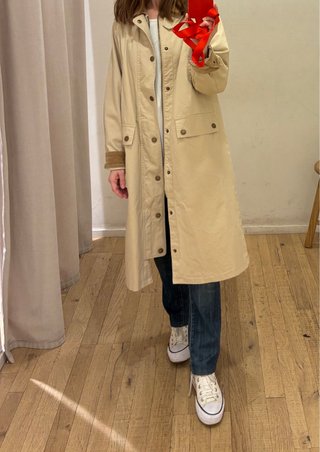 Gabardina Beige Brownie