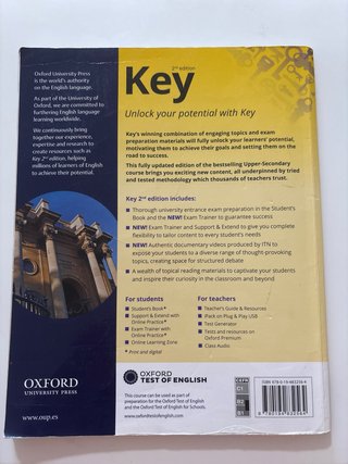 Key Bachillerato 2e 1 Student Book (Spain)