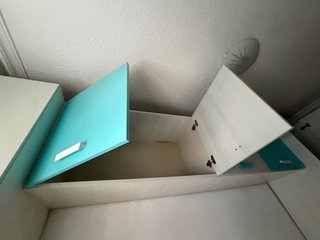 Conjunto Cama Nido 90 + 2 Armarios