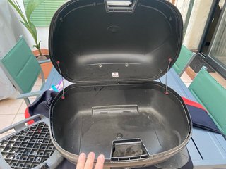 Baúl Moto Kappa Zippy 46L Negro Topcase