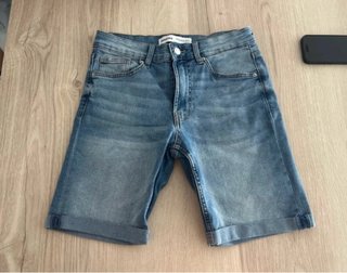 Pantalones cortos vaqueros Bershka