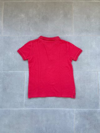 Polo Zara Boys rojo niño 7 años
