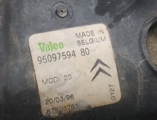 Faro antiniebla izq citroen 9609759480 zx 457816