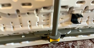 Mesa plegable blanca