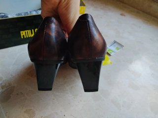 Zapatos Pitillos talla 37 Marrones Tacón