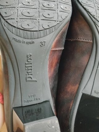 Zapatos Pitillos talla 37 Marrones Tacón