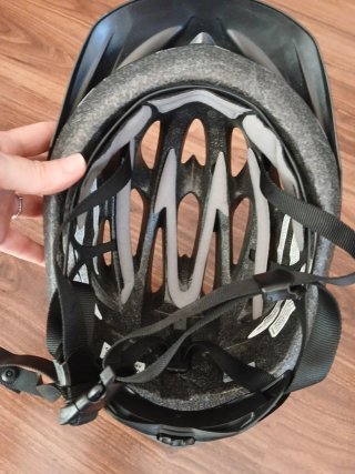 Casco Bell Bicicleta Negro Azul