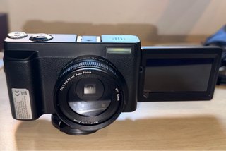 Cámara Digital 4K Negra