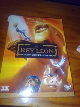 DVD El Rey León Edición Especial 2 Discos