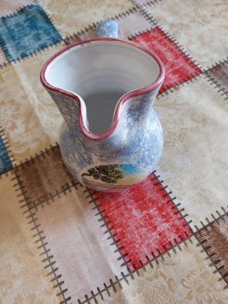 Mini Brocca Vaso Souvenir Isole Eolie Vulcano