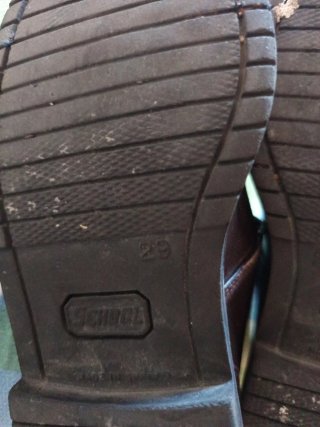 Zapatos colegiales marrones Talla 29