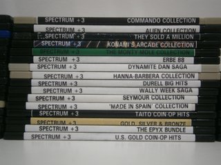 Discos de 3,5" con juegos para ZX Spectrum