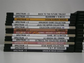 Discos de 3,5" con juegos para ZX Spectrum