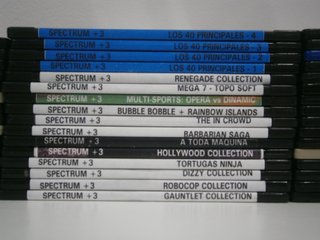 Discos de 3,5" con juegos para ZX Spectrum