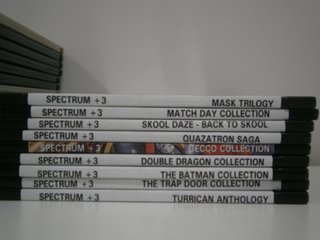 Discos de 3,5" con juegos para ZX Spectrum