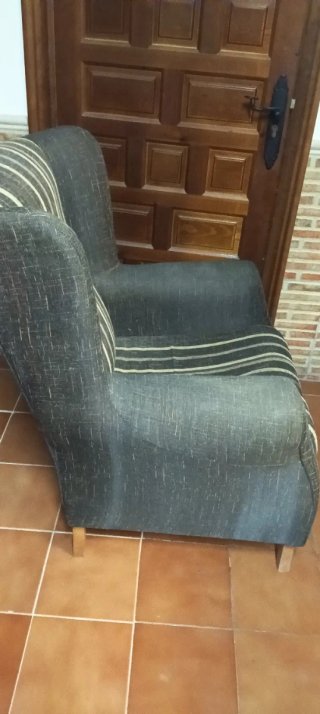 Sillón orejero como nuevo