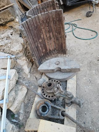 Prensa de vino/aceite de madera