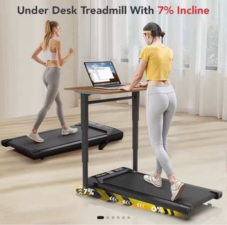 Cinta de andar con inclinación regulable