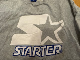 Sudadera Starter Mujer Gris